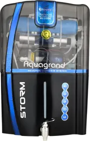 Aquagrand Storm Half transparent 12 L RO + UV + UF + TDS + Alkaline Water Purifier