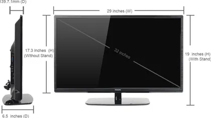 Philips 32PFL4738 81cm (32) LED TV (HD Ready)