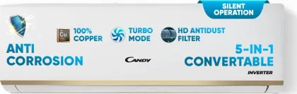 Candy CS24P3W-INV 2 Ton 3 Star Inverter Split AC