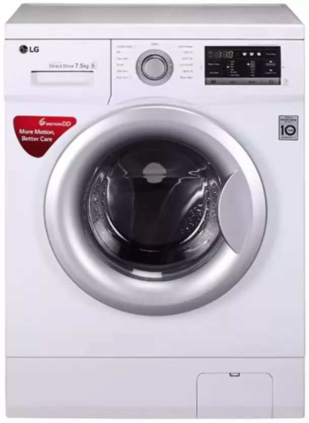 lg washing machine fully automatic 7.5 kg