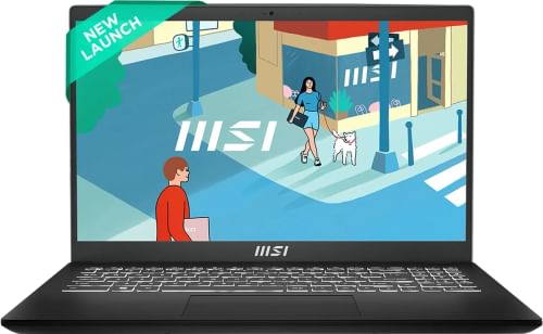 MSI Modern 15 B13M-1200IN Laptop (13th Gen Core i5/ 16GB/ 512GB SSD/ Win11 Home)