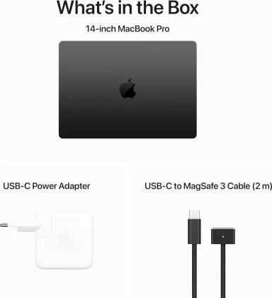 Apple MacBook Pro 14 2023 MRX53LL/A Laptop (Apple M3 Max-14 Core/ 36GB/ 1TB SSD/ macOS/ 30 Core GPU)
