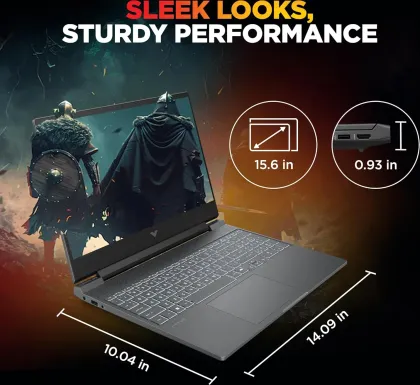 HP Victus 15-fa2531TX Gaming Laptop (13th Gen Core i7/ 24GB/ 512GB SSD/ Win11/ 6GB RTX4050)
