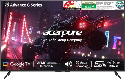 Acerpure G Series 75 inch Smart QLED TV (AP75QG96MGS5)