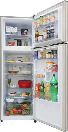 Lloyd GLFF342AHGT1PB 340 L 2 Star Double Door Refrigerator