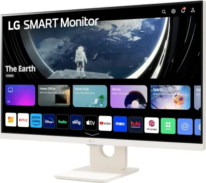 LG 27SR50F-W 27 inch Full HD Smart Monitor