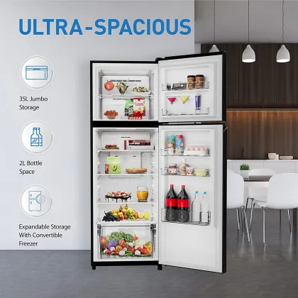Panasonic NR-TG325CPKN 309 L 3 Star Double Door Refrigerator
