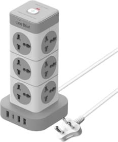 One Beat Tower 10 Amps 12 Sockets Surge Protectors