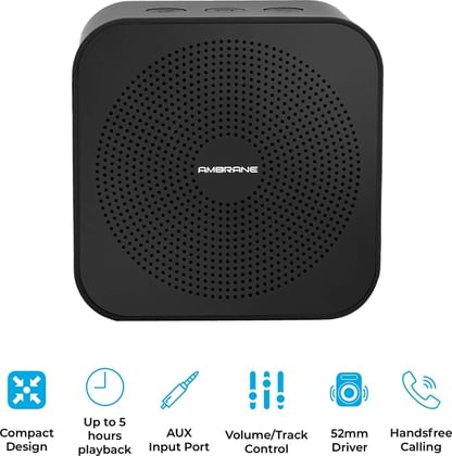 Ambrane BT-2100 3 W Bluetooth Speaker