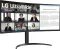 LG UltraWide 34WR55QK-B 34 inch WQHD Curved Monitor
