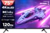 Motorola 75UHDGQMWSTQ 75 inch Ultra HD 4K Smart QLED TV