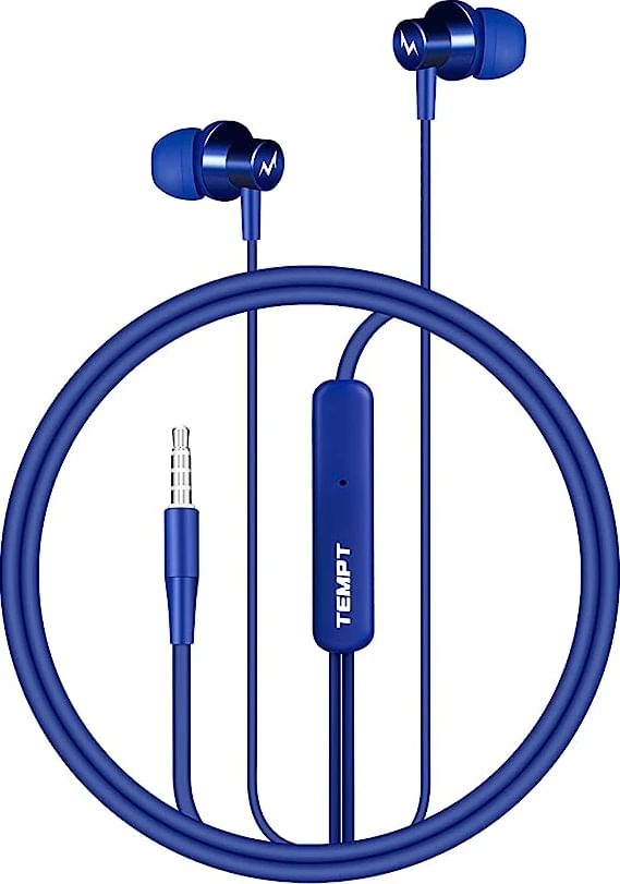 TEMPT Zap X1 Wired Earphones Price in India 2024, Full Specs & Review