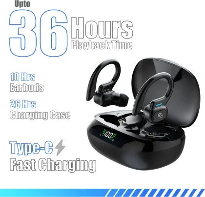 pTron Bassbuds Sports V4 True Wireless Earbuds