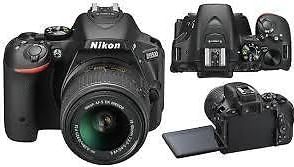 Nikon D5500 DSLR Camera (AF-S 18-55mm + 55-300mm Lens)