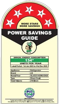 Godrej GL-D231ASMU 210 L 5 Star Single Door Refrigerator