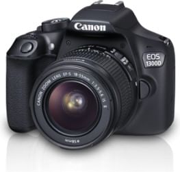 Canon EOS 1300D Kit (EF S18-55 IS II Lens) with 16 GB Card & Carry Case + 10% Bank OFF HDFC Cards