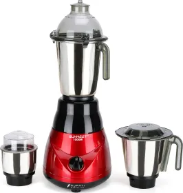 Sunmeet Kiaa 3SS 1000W Mixer Grinder (3 Jars)