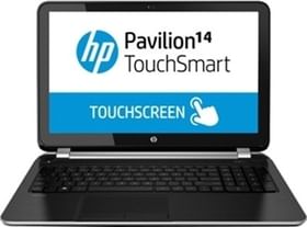 HP Pavilion 14-n296tx Notebook (4th Gen Ci5/ 4GB/ 1TB/ Win8.1/ Touch) (J8B57PA) (Metallic Black)
