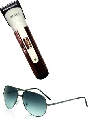 Maxel Trimmer + Aviator Sunglasses