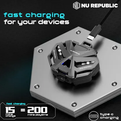 Nu Republic Cyberstud Punk True Wireless Earbuds