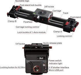 IFOOTAGE 33-inch Electric Motorized Camera Slider