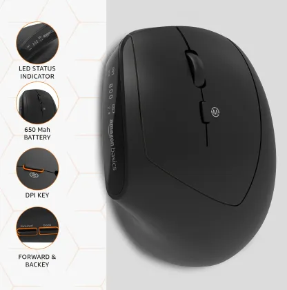Amazon Basics Pro ABKYM670 Wireless Mouse - image 4