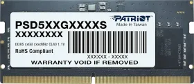 Patriot Memory Signature Line PSD58G480041S 8 GB DDR5-4800 Laptop RAM
