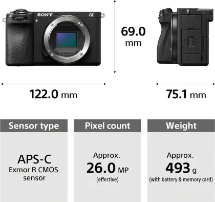 Sony a6700 Mirrorless Camera with 16-50mm II F/3.5-5.6 Lens