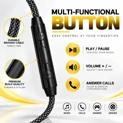 Ubon TC-190 Wired Earphones