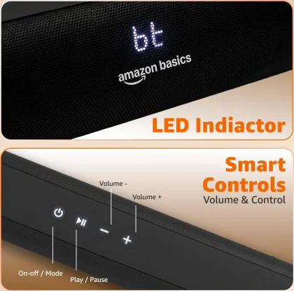 Amazon Basics ABET40WSB 50W Soundbar