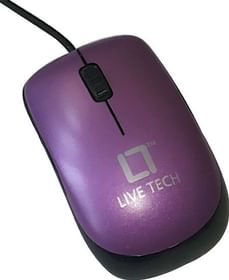 Live Tech Sleek Wired Optical Mouse Mouse (USB)