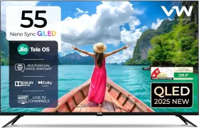 VW Nano Sync Series 55 inch Ultra HD 4K Smart QLED TV (VW55JQ1)
