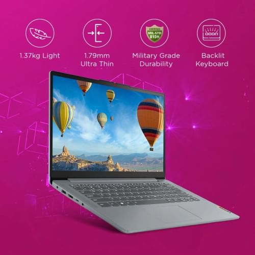 Lenovo IdeaPad Slim 3 83EQ005TIN Laptop (12th Gen Core i5/ 8GB/ 512GB SSD/ Win11)