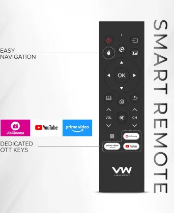 VW OptimaX Series 40 inch Full HD Smart QLED TV (VW40AQ1)