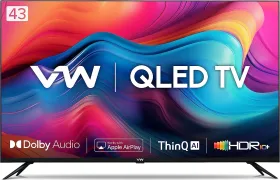 VW Quantum Series 43 inch Ultra HD 4K Smart QLED TV (VW43QUW1)