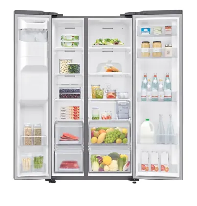 Samsung SpacemaX RS74R5101SL 676 L Side By Side Door Refrigerator