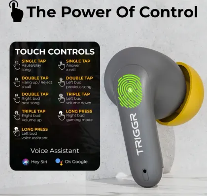 TRIGGR Ultrabuds N3 True Wireless Earbuds