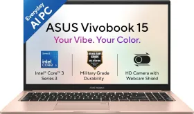 Asus Vivobook 15 2026 X1504MA-BQ424WS AI Laptop (Intel Core 3 304/ 8GB/ 512GB SSD/ Win11)