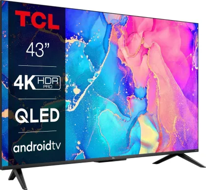 TCL C635 43 inch Ultra HD 4K Smart QLED TV (43C635)