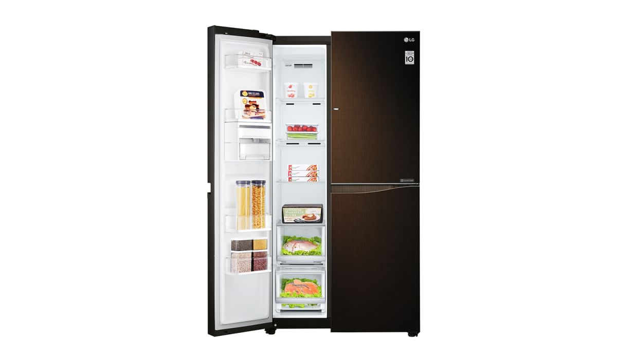 LG GCM247UGLN 679L Side by Side Refrigerator Best Price in India 2022