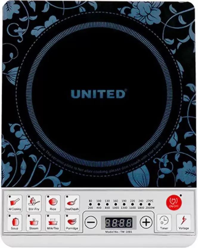 united dt555 radiant cooktop