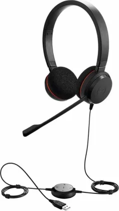 Jabra Evolve 20 Stereo Wired Headphones