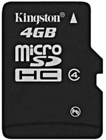 Kingston Memory Card MicroSD 4GB Class 4