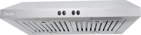 Glen 6001 SS PB 60cm Straight Line Wall Mounted Chimney