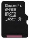 Kingston MicroSDXC Card 64GB Utimate Memory Card (Class 10)