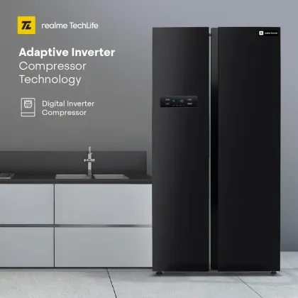 Realme TechLife 584MS025RMB 584 L Side by Side Refrigerator