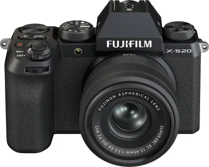 Fujifilm X-S20 26MP Mirrorless Camera with 15-45mm F/3.5-5.6 OIS PZ Lens