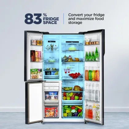Haier HRT-683GK 598 L Side by Side Refrigerator