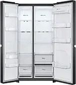 LG GL-B257HWBY 655 L 3 Star Side By Side Refrigerator