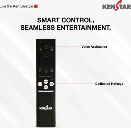 Kenstar 50UHDTDKEETB 50 inch Ultra HD 4K Smart LED TV
